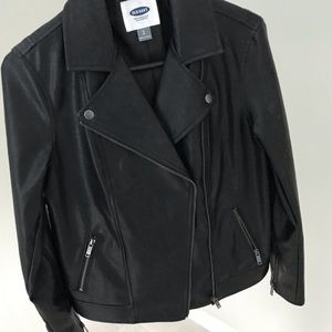 Brand New Faux Leather Jacket